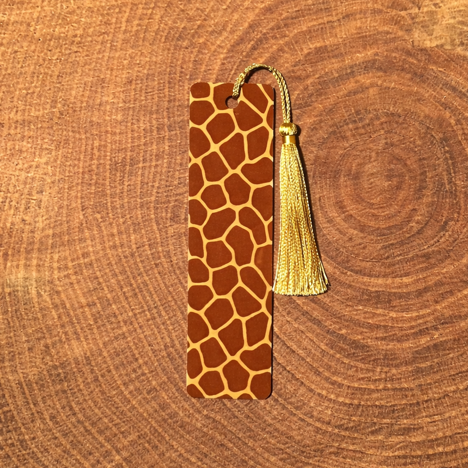 Animal Print Metal Bookmarks