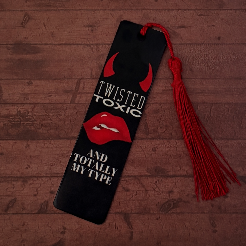 Dark Romance Metal Bookmarks