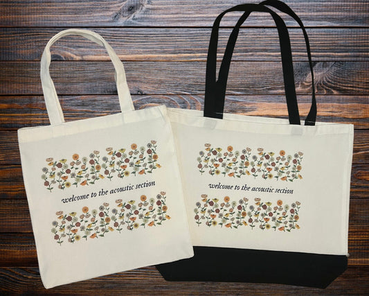Acoustic Section - Tote Bag