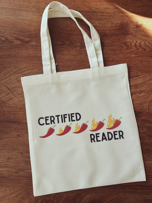 Certified Pepper - Reader Tote Bag