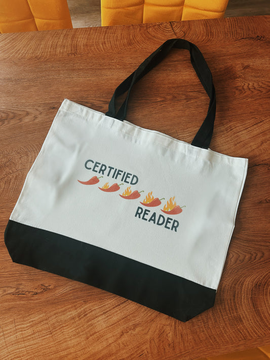 Certified Pepper - Reader Tote Bag
